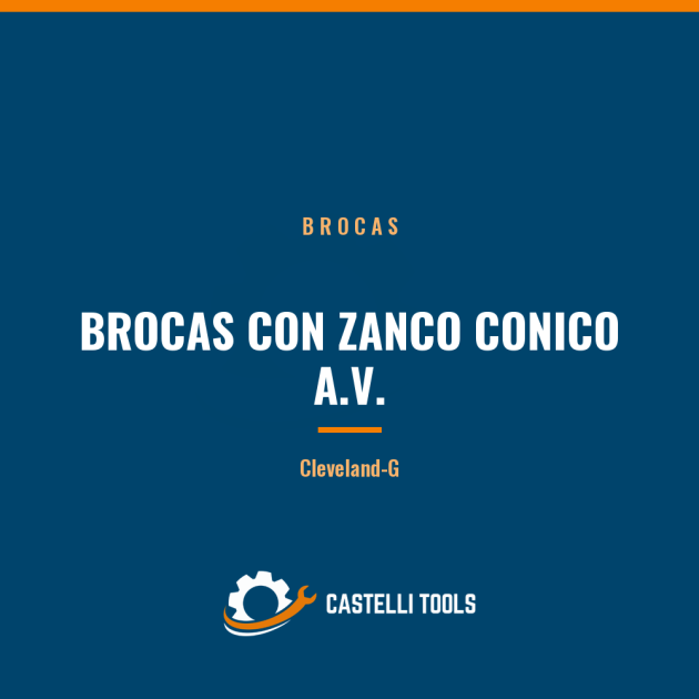 BROCAS CON ZANCO CONICO A.V.