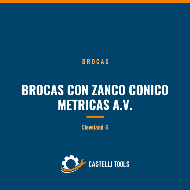 BROCAS CON ZANCO CONICO METRICAS A.V.