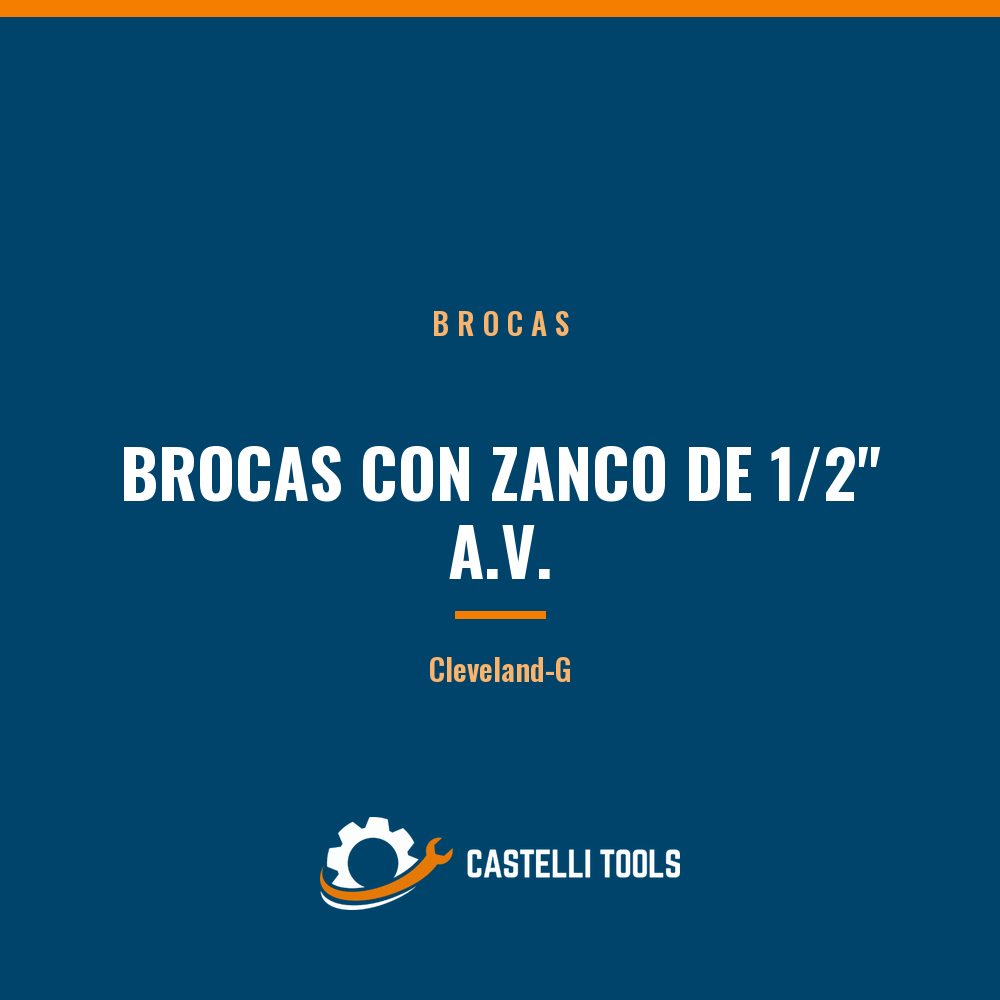 BROCAS CON ZANCO DE 1/2" A.V.