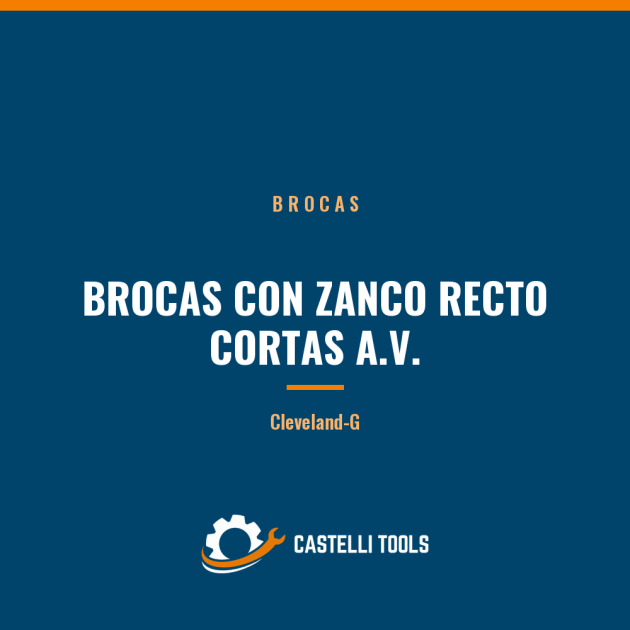 BROCAS CON ZANCO RECTO CORTAS A.V.