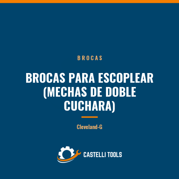 BROCAS PARA ESCOPLEAR (MECHAS DE DOBLE CUCHARA)
