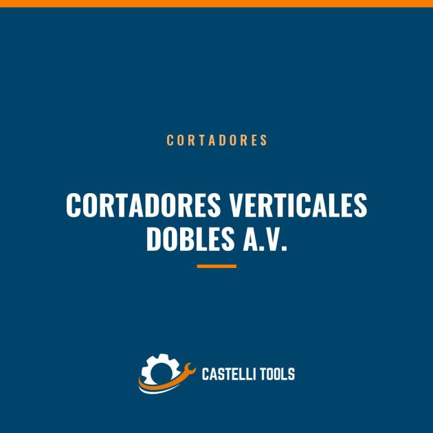 CORTADORES VERTICALES DOBLES A.V.