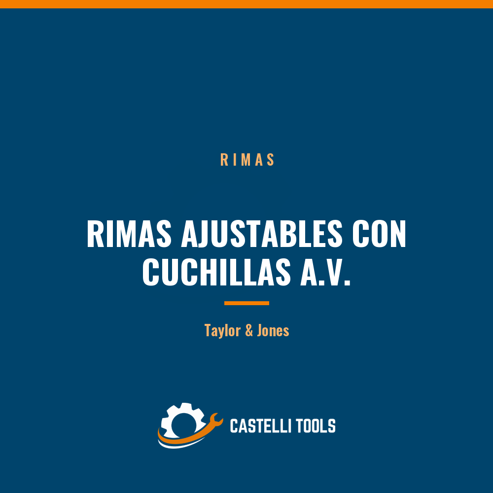 RIMAS AJUSTABLES CON CUCHILLAS A.V.